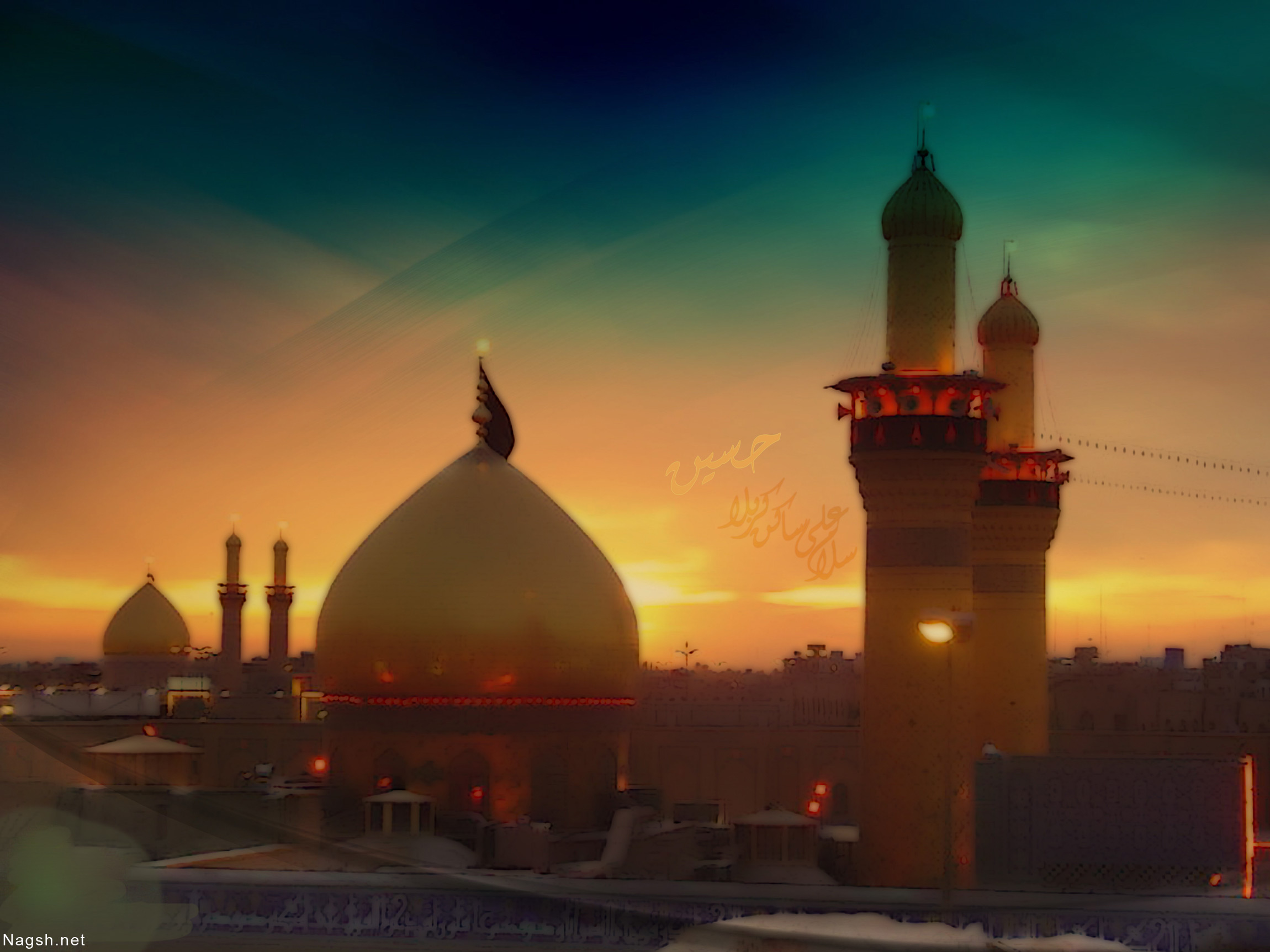 پوستر حرم امام حسین